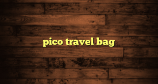 pico travel bag