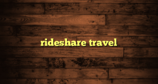 rideshare travel