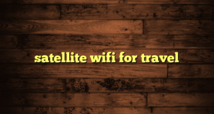 satellite wifi for travel