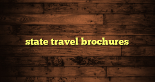 state travel brochures