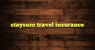 staysure travel insurance