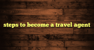 steps to become a travel agent