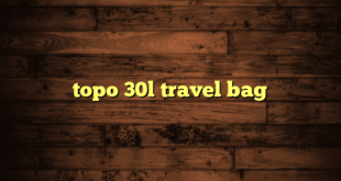 topo 30l travel bag