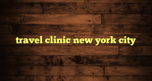 travel clinic new york city