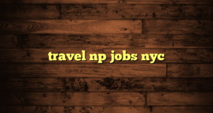 travel np jobs nyc