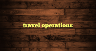 travel operations