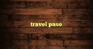 travel paso