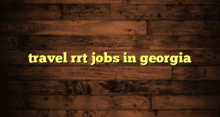 travel rrt jobs in georgia