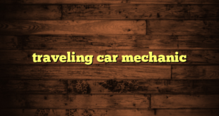 traveling car mechanic