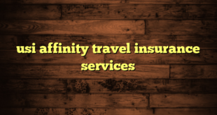 usi affinity travel insurance services