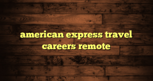 american express travel careers remote