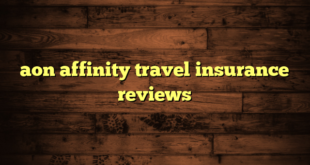 aon affinity travel insurance reviews