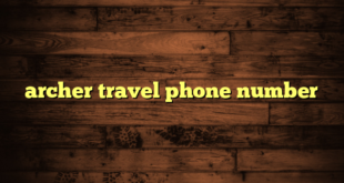 archer travel phone number