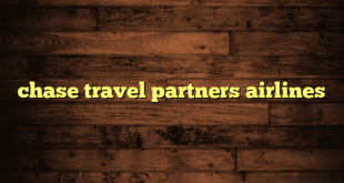 chase travel partners airlines