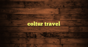 coltur travel