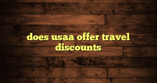 does usaa offer travel discounts