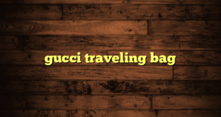 gucci traveling bag