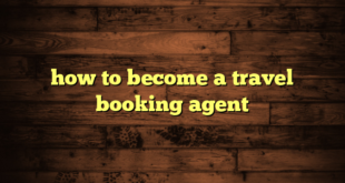 how to become a travel booking agent