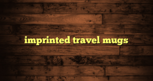 imprinted travel mugs