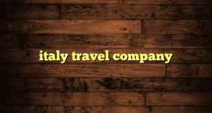 italy travel company