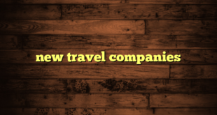 new travel companies