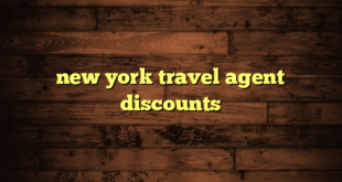 new york travel agent discounts