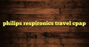 philips respironics travel cpap