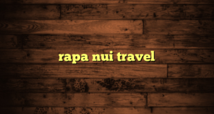 rapa nui travel