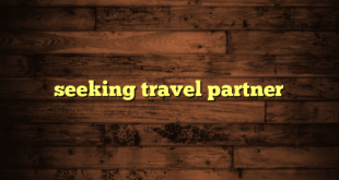 seeking travel partner