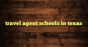 travel agent schools in texas