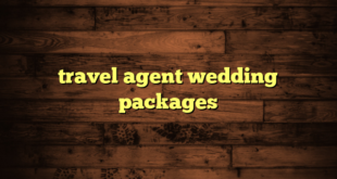 travel agent wedding packages