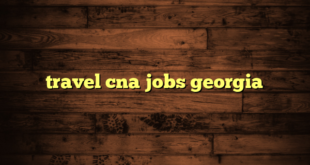 travel cna jobs georgia