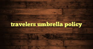 travelers umbrella policy