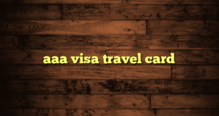 aaa visa travel card