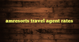 amresorts travel agent rates