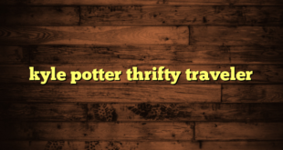 kyle potter thrifty traveler