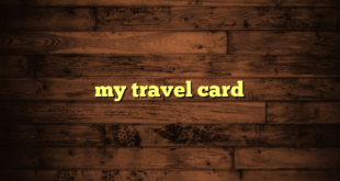 my travel card