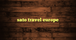 sato travel europe