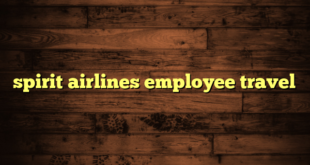 spirit airlines employee travel