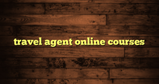 travel agent online courses