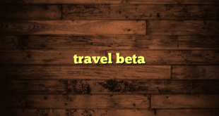 travel beta