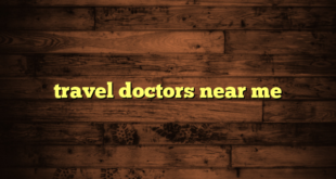 travel doctors near me