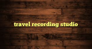 travel recording studio